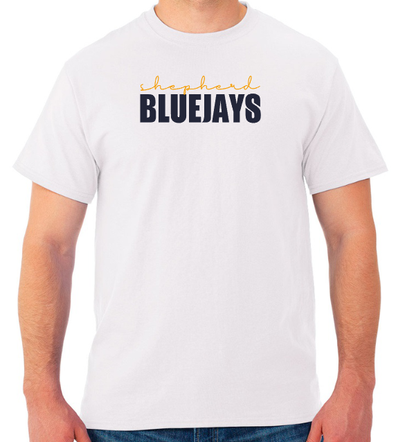 Shepherd Football Spirit Gear - 2024 - Adult Unisex Tee - Jerzees Dri-Power Unisex T-Shirt - 5.4oz