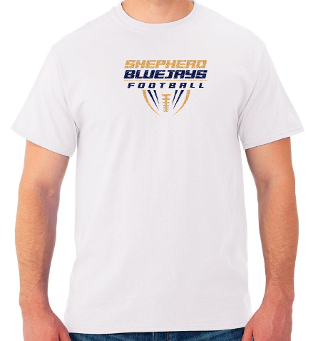 Shepherd Football Gear - 2026 -  Youth Tee - Gildan Softstyle Youth T-Shirt - 4.5oz