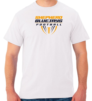 Shepherd Football Gear - 2026 -  Youth Tee - Gildan Softstyle Youth T-Shirt - 4.5oz