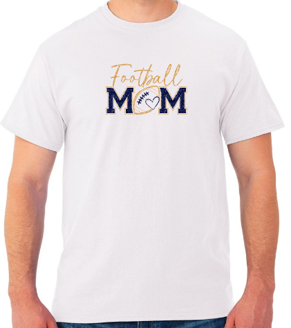 Shepherd Football Mom Gear - 2026 -  Adult Unisex Tee - Gildan Softstyle Adult Unisex T-Shirt - 4.5oz