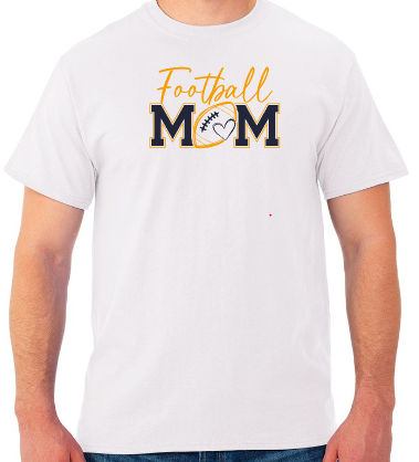 Shepherd Football Mom Gear - 2026 -  Adult Unisex Tee - Gildan Softstyle Adult Unisex T-Shirt - 4.5oz