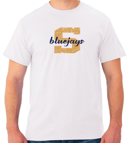 Shepherd Football Spirit Gear GLITTER - 2026 - Adult Unisex Tee - Gildan Softstyle Adult Unisex T-Shirt - 4.5oz