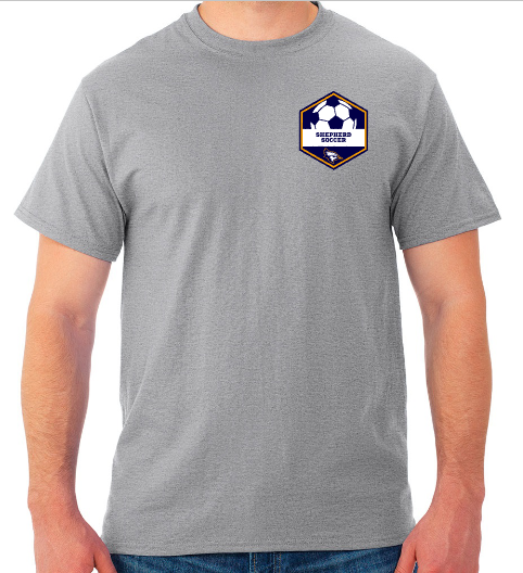 Shepherd Soccer - Adult T-Shirt - Jerzees Dri-Power