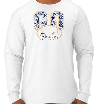 Shepherd Football Gear - 2025 -  Youth Long Sleeve Tee - Jerzees Dri-Power Youth Long Sleeve T-Shirt - 5.4oz
