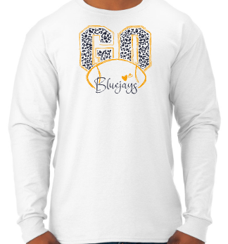 Shepherd Football Gear - 2025 -  Youth Long Sleeve Tee - Jerzees Dri-Power Youth Long Sleeve T-Shirt - 5.4oz