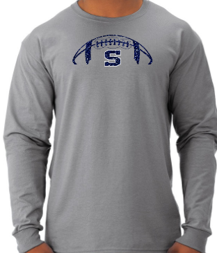 Shepherd Football Gear - 2025 -  Youth Long Sleeve Tee - Jerzees Dri-Power Youth Long Sleeve T-Shirt - 5.4oz
