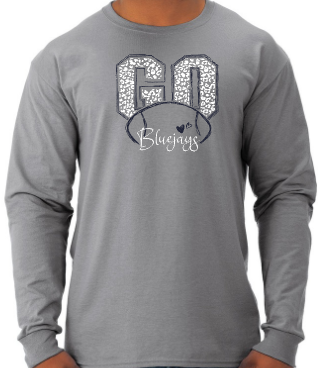 Shepherd Football Gear - 2025 -  Youth Long Sleeve Tee - Jerzees Dri-Power Youth Long Sleeve T-Shirt - 5.4oz