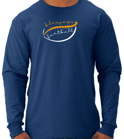 Shepherd Football Gear - 2026 -  Youth Long Sleeve Tee - Jerzees Dri-Power Youth Long Sleeve T-Shirt - 5.4oz
