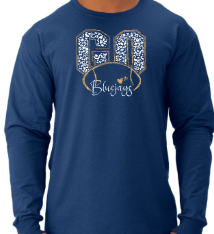 Shepherd Football Gear - 2025 -  Youth Long Sleeve Tee - Jerzees Dri-Power Youth Long Sleeve T-Shirt - 5.4oz