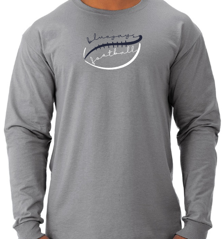 Shepherd Football Gear - 2026 -  Youth Long Sleeve Tee - Jerzees Dri-Power Youth Long Sleeve T-Shirt - 5.4oz