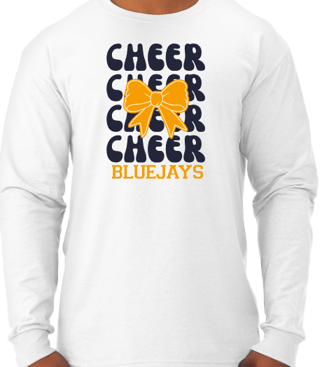 Shepherd Cheer Gear - 2026 -  Adult Unisex Long Sleeve Tee - Jerzees Dri-Power Unisex Long Sleeve T-Shirt - 5.4oz