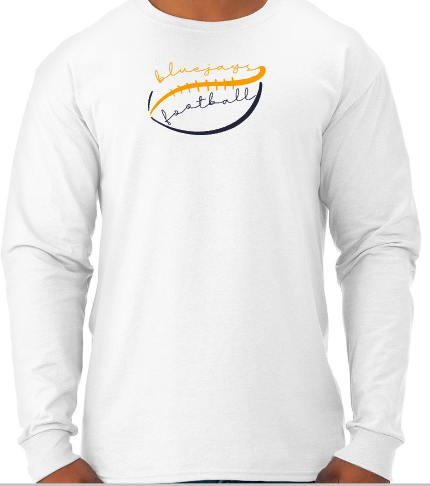Shepherd Football Gear - 2026 -  Youth Long Sleeve Tee - Jerzees Dri-Power Youth Long Sleeve T-Shirt - 5.4oz