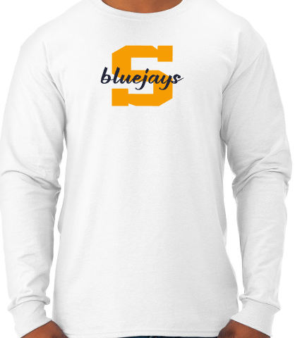 Shepherd Football Spirit Gear - 2026 - Youth Long Sleeve Tee - Jerzees Dri-Power Youth Long Sleeve T-Shirt - 5.4oz
