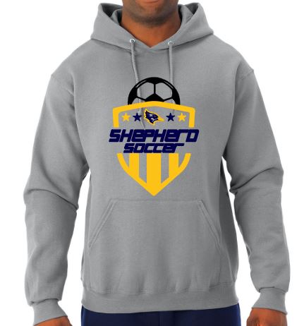 Shepherd Boys Soccer - Youth Hooded Sweatshirt - Jerzees NuBlend