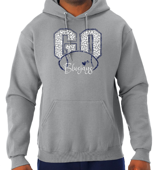 Shepherd Football Gear - 2025 -  Toddler Hooded Sweatshirt - Rabbit Skins Toddler Fleece Hooded Sweatshirt - 7.5oz