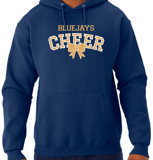 Shepherd Cheer Gear - 2026 -  Adult Unisex Hooded Sweatshirt - Jerzees NuBlend Unisex Hooded Sweatshirt - 8oz