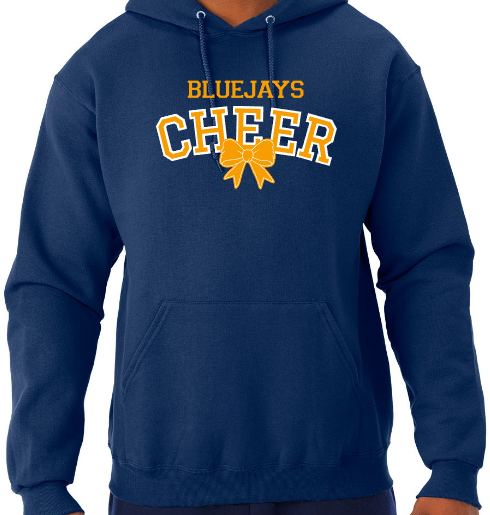 Shepherd Cheer Gear - 2026 -  Adult Unisex Hooded Sweatshirt - Jerzees NuBlend Unisex Hooded Sweatshirt - 8oz