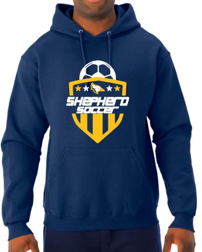 Shepherd Boys Soccer - Youth Hooded Sweatshirt - Jerzees NuBlend