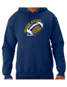Shepherd Football Gear - 2024 -  Adult Unisex Hooded Sweatshirt - Jerzees NuBlend Unisex Hooded Sweatshirt - 8oz