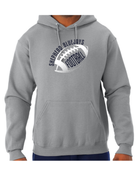 Shepherd Football Gear - 2024 -  Adult Unisex Hooded Sweatshirt - Jerzees NuBlend Unisex Hooded Sweatshirt - 8oz