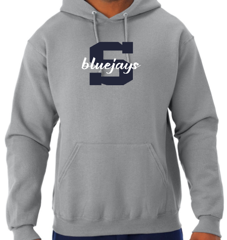 Shepherd Football Spirit Gear GLITTER - 2026 - Adult Unisex Hooded Sweatshirt - Jerzees NuBlend Unisex Hooded Sweatshirt - 8oz