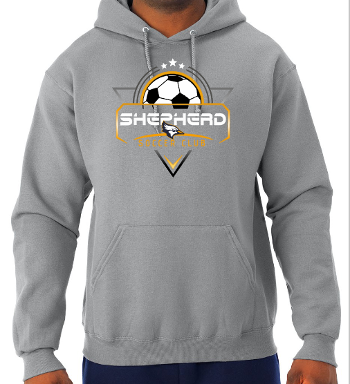 Shepherd Soccer Club Gear - 2026 -  Adult Unisex Hooded Sweatshirt - Jerzees NuBlend Unisex Hooded Sweatshirt - 8oz