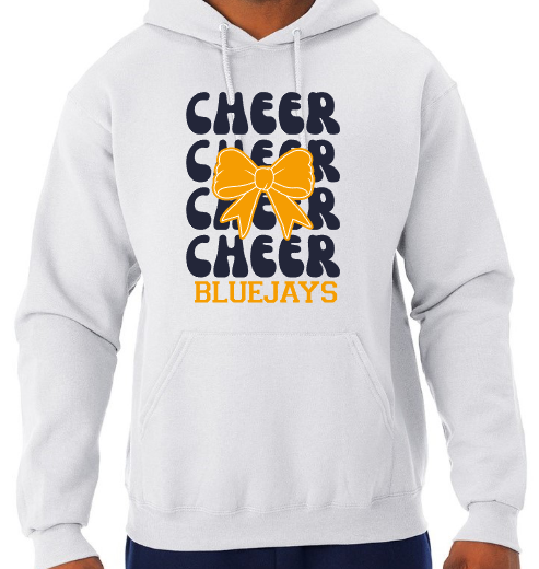 Shepherd Cheer Gear - 2026 -  Adult Unisex Hooded Sweatshirt - Jerzees NuBlend Unisex Hooded Sweatshirt - 8oz