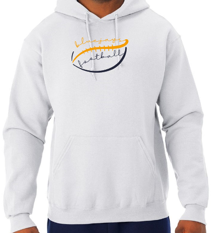 Shepherd Football Gear - 2026 -  Youth Hooded Sweatshirt - Jerzees NuBlend Youth Hooded Sweatshirt - 8oz
