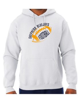 Shepherd Football Gear - 2024 -  Adult Unisex Hooded Sweatshirt - Jerzees NuBlend Unisex Hooded Sweatshirt - 8oz