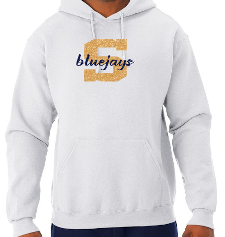 Shepherd Football Spirit Gear - 2026 - Youth Hooded Sweatshirt - Jerzees NuBlend Youth Hooded Sweatshirt - 8oz