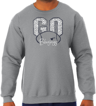 Shepherd Football Gear - 2025 -  Youth Sweatshirt - Jerzees NuBlend Youth Sweatshirt - 8oz