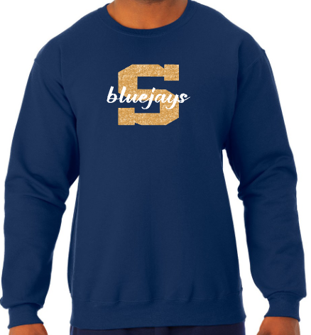 Shepherd Football Spirit Gear - 2026 - Youth Sweatshirt - Jerzees NuBlend Youth Sweatshirt - 8oz