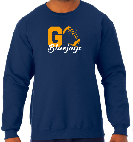 Shepherd Football Spirit Gear - 2026 - Youth Sweatshirt - Jerzees NuBlend Youth Sweatshirt - 8oz