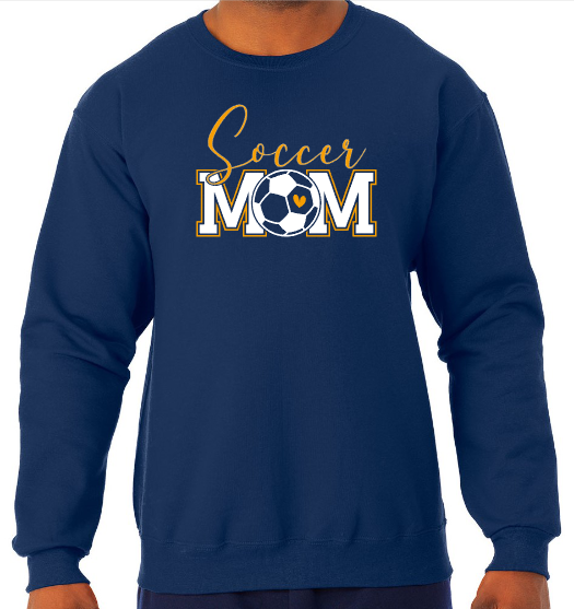 Shepherd Soccer Club Mom Gear - 2026 -  Adult Unisex Sweatshirt - Jerzees NuBlend Unisex Sweatshirt - 8oz