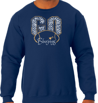 Shepherd Football Gear - 2025 -  Youth Sweatshirt - Jerzees NuBlend Youth Sweatshirt - 8oz