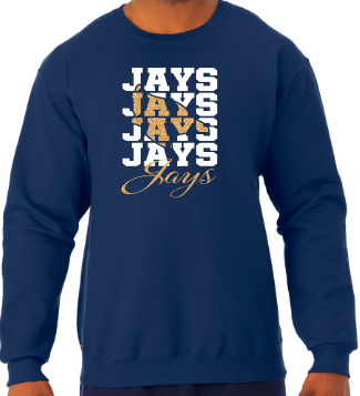 Shepherd Football Spirit Gear - 2025 - Youth Sweatshirt - Jerzees NuBlend Youth Sweatshirt - 8oz