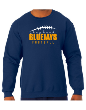 Shepherd Football Gear - 2024 -  Adult Unisex Sweatshirt - Jerzees NuBlend Unisex Sweatshirt - 8oz