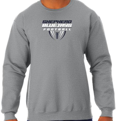 Shepherd Football Gear - 2026 -  Adult Unisex Sweatshirt - Jerzees NuBlend Unisex Sweatshirt - 8oz