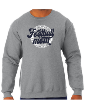 Shepherd Football Mom Gear - 2024 -  Adult Unisex Sweatshirt - Jerzees NuBlend Unisex Sweatshirt - 8oz