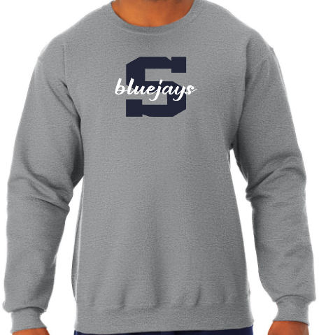 Shepherd Football Spirit Gear GLITTER - 2026 - Adult Unisex Sweatshirt - Jerzees NuBlend Unisex Sweatshirt - 8oz