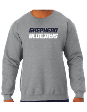 Shepherd Football Spirit Gear - 2024 - Toddler Sweatshirt - Rabbit Skins Toddler Fleece Sweatshirt - 7.5oz
