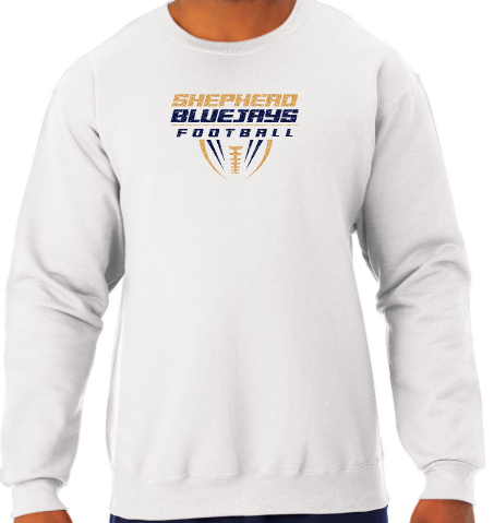 Shepherd Football Gear - 2026 -  Adult Unisex Sweatshirt - Jerzees NuBlend Unisex Sweatshirt - 8oz