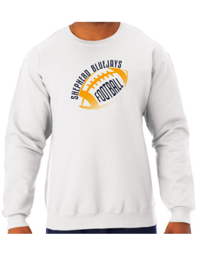 Shepherd Football Gear - 2024 -  Adult Unisex Sweatshirt - Jerzees NuBlend Unisex Sweatshirt - 8oz