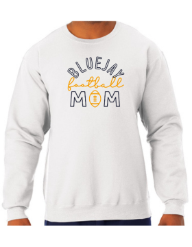 Shepherd Football Mom Gear - 2024 -  Adult Unisex Sweatshirt - Jerzees NuBlend Unisex Sweatshirt - 8oz