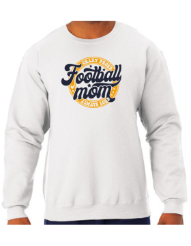 Shepherd Football Mom Gear - 2024 -  Adult Unisex Sweatshirt - Jerzees NuBlend Unisex Sweatshirt - 8oz