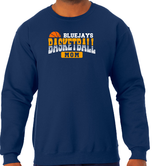 Shepherd Basketball Gear - 2024 -  Adult Unisex Sweatshirt - Jerzees NuBlend Unisex Sweatshirt - 8oz