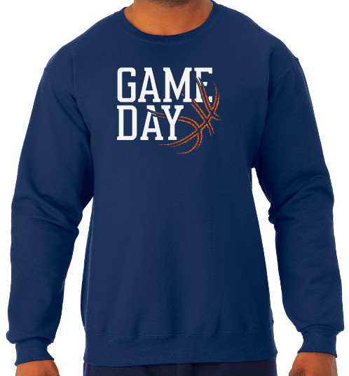 Shepherd Basketball Gear - 2024 -  Adult Unisex Sweatshirt - Jerzees NuBlend Unisex Sweatshirt - 8oz