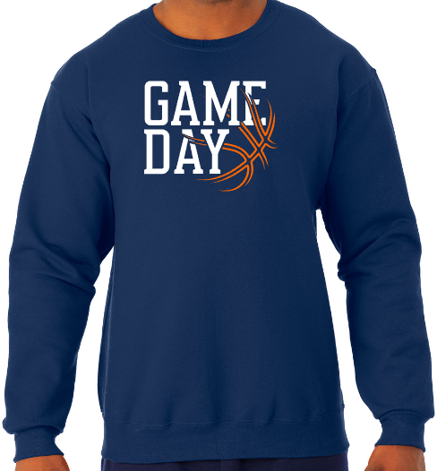 Shepherd Basketball Gear - 2024 -  Adult Unisex Sweatshirt - Jerzees NuBlend Unisex Sweatshirt - 8oz