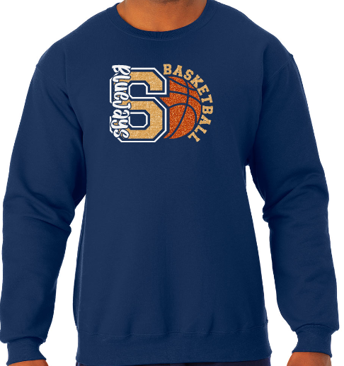 Shepherd Basketball Gear - 2024 -  Adult Unisex Sweatshirt - Jerzees NuBlend Unisex Sweatshirt - 8oz