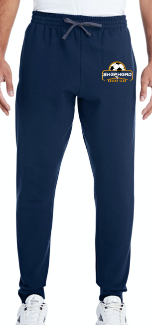 Shepherd Soccer Club Gear - 2026 - Adult Sweatpants- Jerzees NuBlend Pocketed Jogger Sweatpants